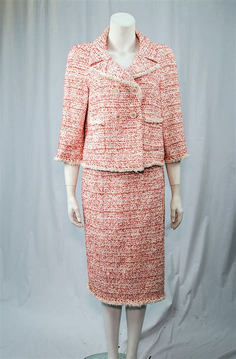 chanel tweed suit